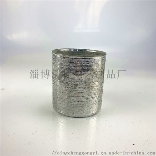 簡約玻璃燭臺 歐式蠟杯香薰蠟杯蠟燭杯廠家批發，首選淄博清程工藝制品廠